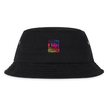 Sozialarbeiter Spaß Bis Einer Den Stift Verliert - Kinder Bucket Hat - Schwarz - Vorne