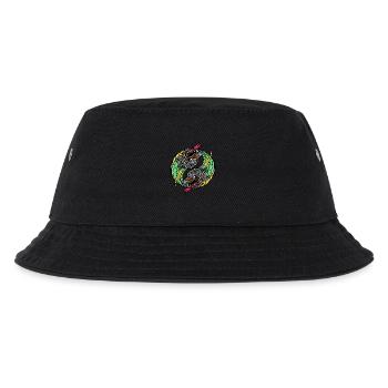 Fantasy RPG Dragons Magic Dungeon - Kids’ Bucket Hat - black - Front