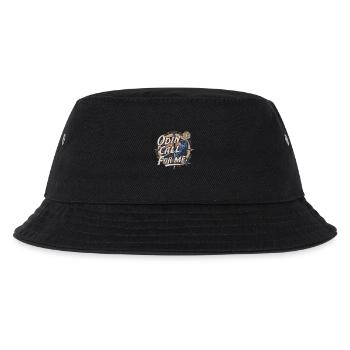 Nordischen Mythologie Wikinger-Raben für einen - Kinder Bucket Hat - Schwarz - Vorne