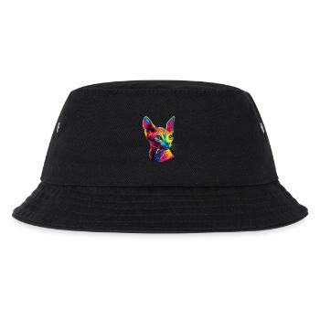Sphynx Cat Sphynx Cat Canadian Cat Cute Sphinx - Kids’ Bucket Hat - black - Front