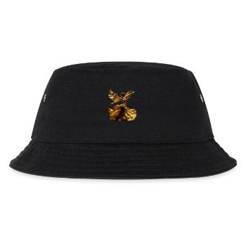 Flamenco Tänzerin Gold Flügel Spanien Kleid Tänzer - Kinder Bucket Hat - Schwarz - Vorne
