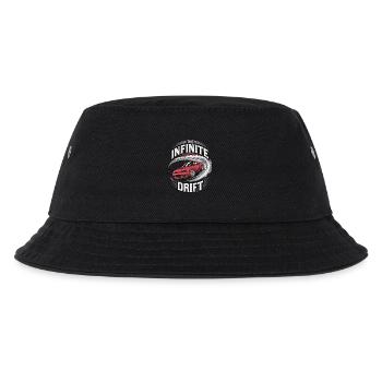 Infinite Drift - Autorennen - Kinder Bucket Hat - Schwarz - Vorne