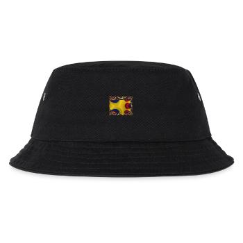 Rumänien Flagge Bukarest - Kinder Bucket Hat - Schwarz - Vorne
