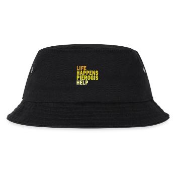 Pierogi Lover Polish Dumpling Pierogies Poland - Kinder Bucket Hat - Schwarz - Vorne