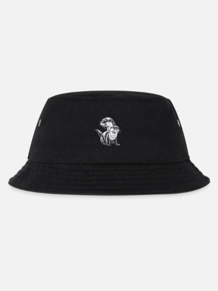 Otter - Kinder Bucket Hat - Schwarz