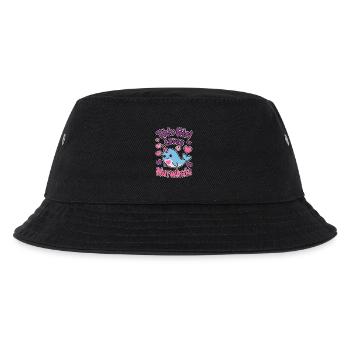 Narwal Spruch Narwale Lustiges Narwal Geschenk - Kinder Bucket Hat - Schwarz - Vorne