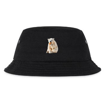 Polar bear - Kids’ Bucket Hat - black - Front