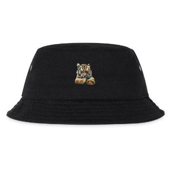 Tiger - Kids’ Bucket Hat - black - Front
