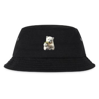 Polar bear - Kids’ Bucket Hat - black - Front