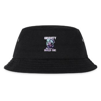 Gravity Can't Hold Me – Paragliding Design - Kinder Bucket Hat - Schwarz - Vorne
