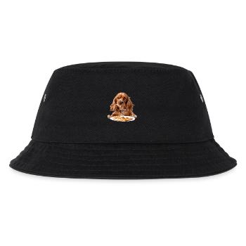 Cocker Spaniel - Kinder Bucket Hat - Schwarz - Vorne