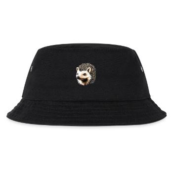 Hedgehog White-bellied Hedgehog Spiny Hedgehog Love Cute Hedgehog - Kids’ Bucket Hat - black - Front