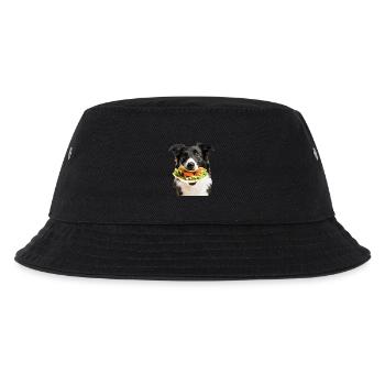 Border Collie - Kids’ Bucket Hat - black - Front