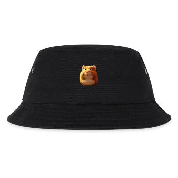 Guinea Pig Rodents Capybara Cute Rodent - Kids’ Bucket Hat - black - Front