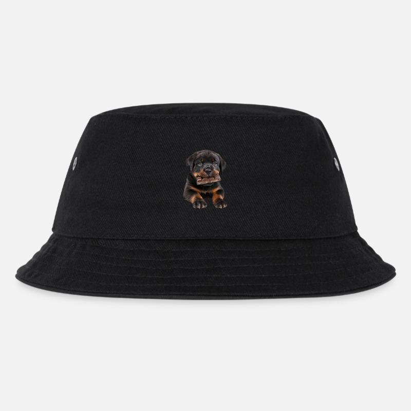 Rottweiler - Kinder Bucket Hat - Schwarz