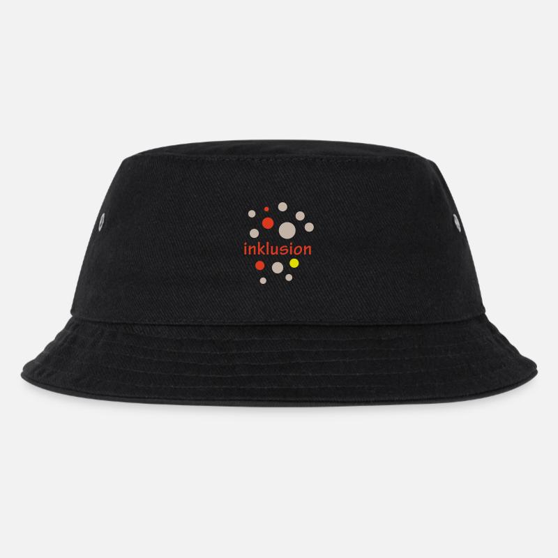 Inklusion - Kinder Bucket Hat - Schwarz