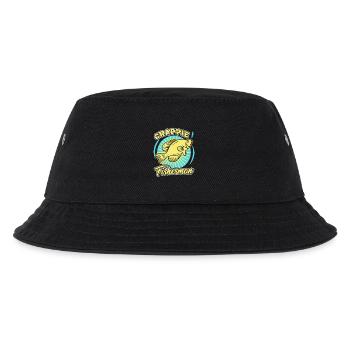 Fishing Crappie Fisherman - Kids’ Bucket Hat - black - Front