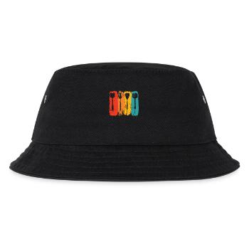 Darting Darted Retro Vintage Dart - Kids’ Bucket Hat - black - Front