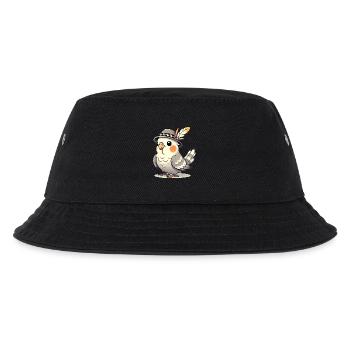 Mignon calopsitte au chapeau bavarois - Bob Enfant - noir - Devant