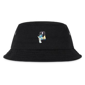 Schutzengel maritim Seemann Seefahrer Engel - Kinder Bucket Hat - Schwarz - Vorne