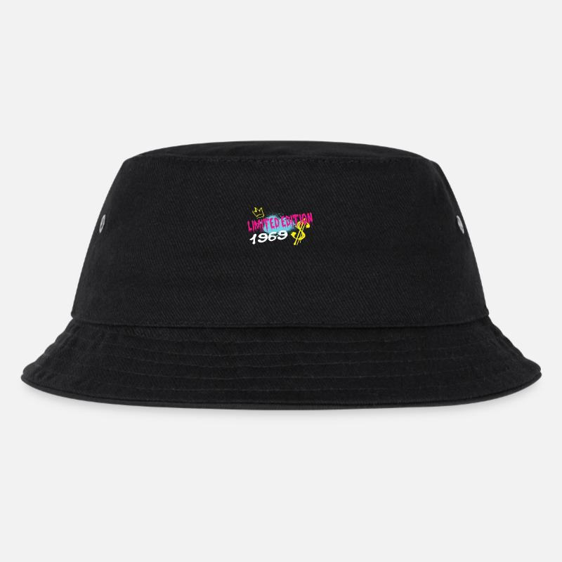 Limited Edition 1969 Geburtstag 1969 Geboren - Kinder Bucket Hat - Schwarz