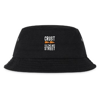 Baker Crust ist ein Backen in beide Richtungen - Kinder Bucket Hat - Schwarz - Vorne