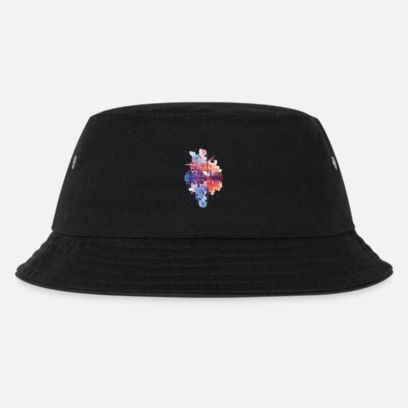 Sakura - Kinder Bucket Hat - Schwarz
