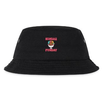 Gelato Sherbet Funday Eisbecher Creme - Kinder Bucket Hat - Schwarz - Vorne