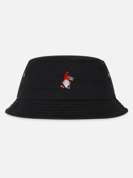 Garten Wichtel – Weihnachtsgnom - Kinder Bucket Hat - Schwarz