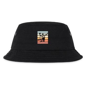 Handball Handballer - Kinder Bucket Hat - Schwarz - Vorne