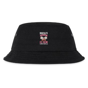 Draculas Lieblings-Venencreme - Kinder Bucket Hat - Schwarz - Vorne