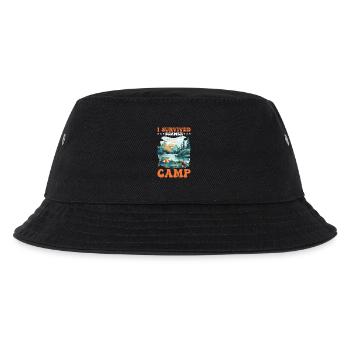 I Survived Summer Camp 5 - Kinder Bucket Hat - Schwarz - Vorne