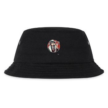 70er Pimp, gelassen gewinnen - Kinder Bucket Hat - Schwarz - Vorne