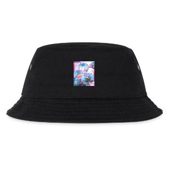 Fishing for Friendship Embracing Differences - Kids’ Bucket Hat - black - Front