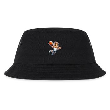 Handball Handballer - Kinder Bucket Hat - Schwarz - Vorne