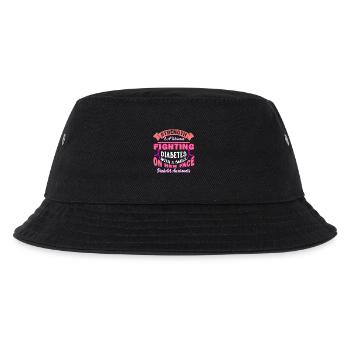 Fighting Diabetes With A Smile - Kids’ Bucket Hat - black - Front