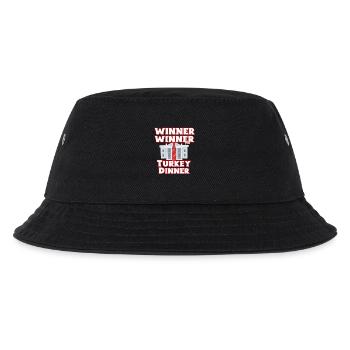  Gewinner thanksgiving dinner - Kinder Bucket Hat - Schwarz - Vorne