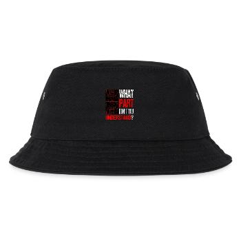 Game Sports Baller Strategy Basketball - Kids’ Bucket Hat - black - Front