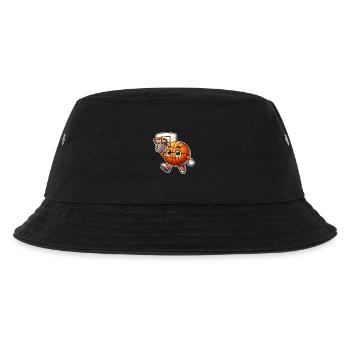 Basketball Basketballer - Kinder Bucket Hat - Schwarz - Vorne