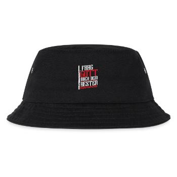 Frag Gott Nach Dem Besten Instrument Fagott - Kinder Bucket Hat - Schwarz - Vorne