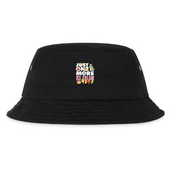 Nur Noch Ein Eiscreme Liebhaber - Kinder Bucket Hat - Schwarz - Vorne
