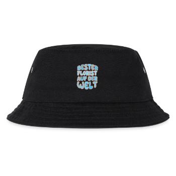 Florist - Kinder Bucket Hat - Schwarz - Vorne