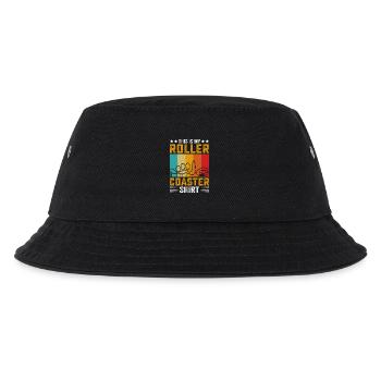 Achterbahn-Themenpark - Kinder Bucket Hat - Schwarz - Vorne