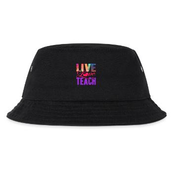 Autism Live Love Teach Autism - Kids’ Bucket Hat - black - Front