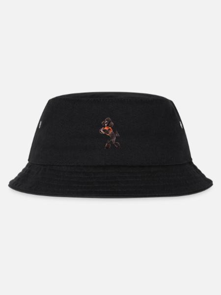 Pudel - Kinder Bucket Hat - Schwarz