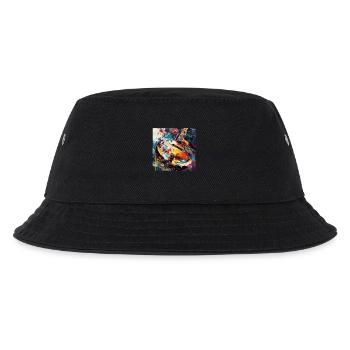 Banjo - Kinder Bucket Hat - Schwarz - Vorne