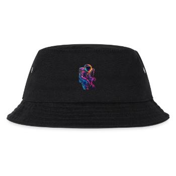Astronaut Harp - Kids’ Bucket Hat - black - Front