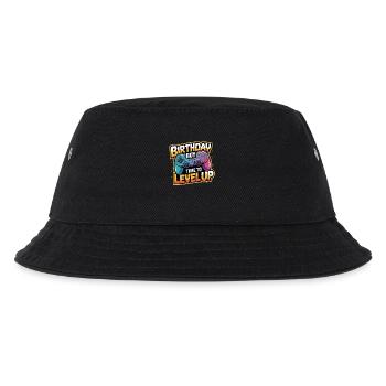 Birthday Boys: Zeit zum Levelaufleveln Birthday Gamer Boys - Kinder Bucket Hat - Schwarz - Vorne