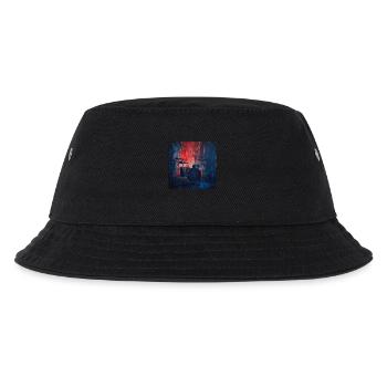 Schlagzeug - Kinder Bucket Hat - Schwarz - Vorne