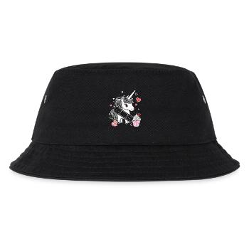 Licorne avec plâtre et cupcake - Bon rétablissement - Bob Enfant - noir - Devant